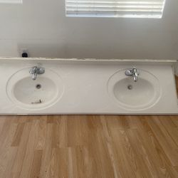 Double Sink For Bathroom