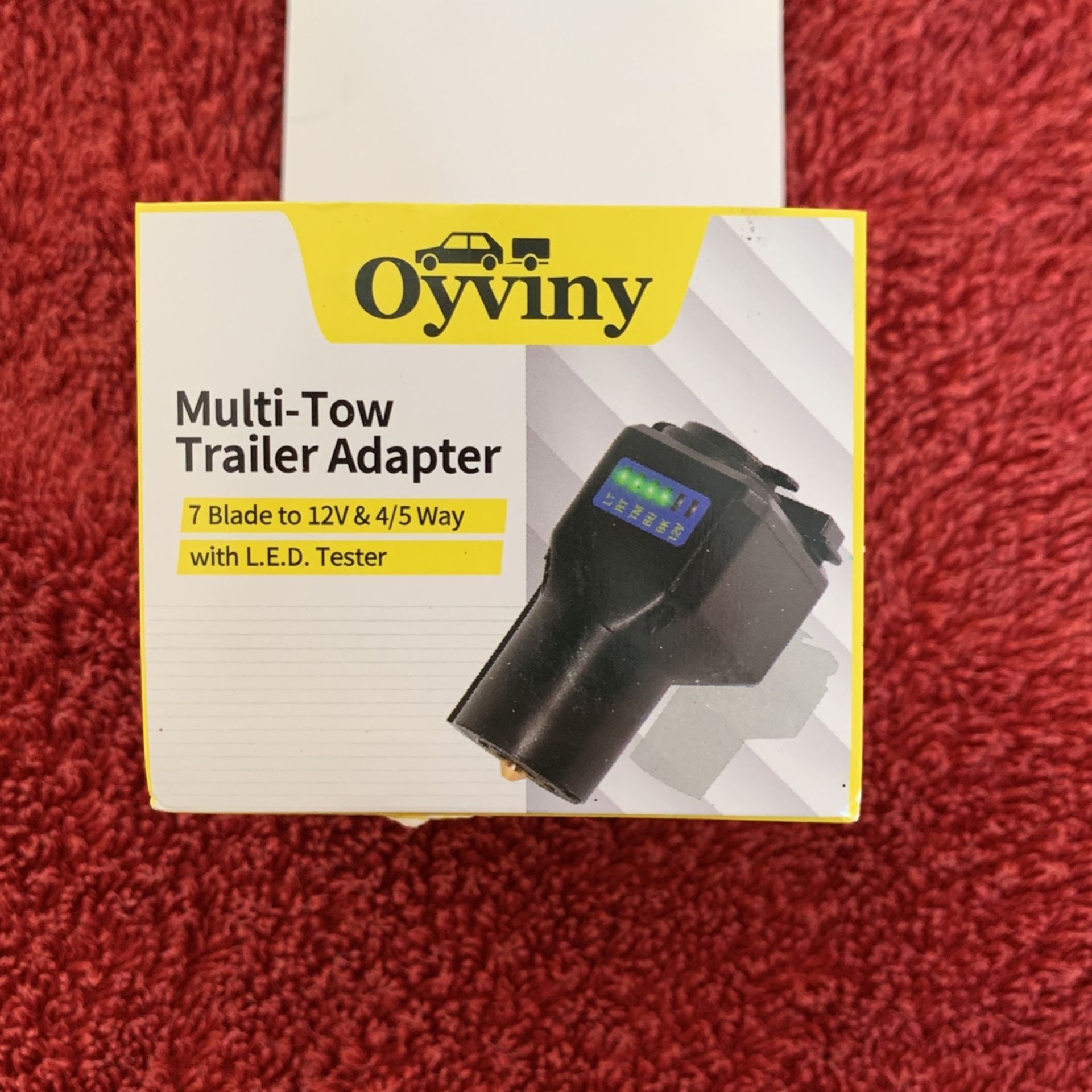 Oyviny 7 Way Blade To 12V Adapter With LED Tester for Sale in