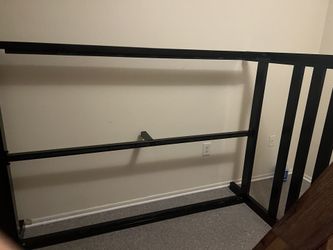Full Bed Frame With Lots Of Wooden To Lay Bed Flat