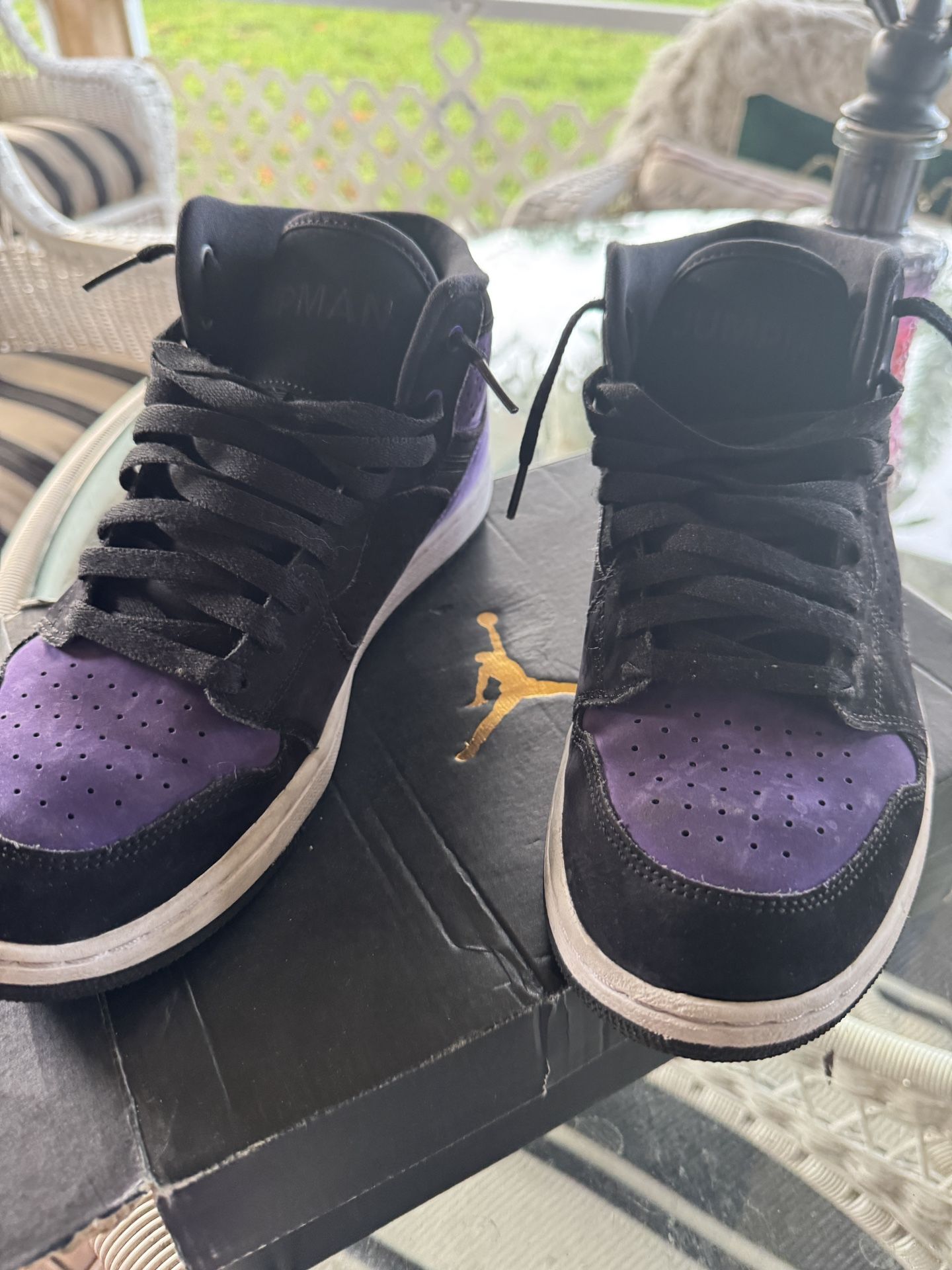Nike Air Jordan ‘Black Court Purple’