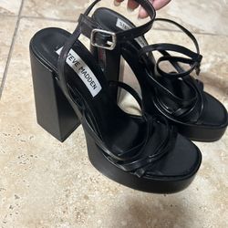 Black Platform Heels