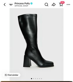 Pricess pollly  renzo knee high boots