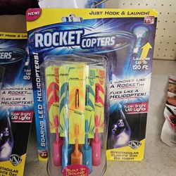 Kids Rocket Copters. New