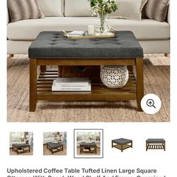 Upholstered Coffee Table