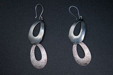 Handmade Peruvian Silver Earrings - 925 Peruvian Silver