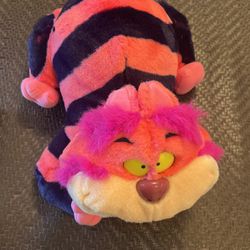 Disneyland Resort Alice In Wonderland Vintage Cheshire Cat Plush Stuffed Animal