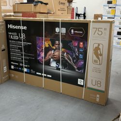 Hisense 75” Inch ULED Mini LED U8N 4K Smart TV