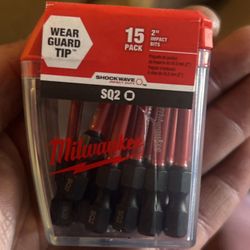 Milwaukee Drill Bit Sq2 15 Pack 