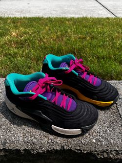 Jordan Luka 3 Basketball Shoes Size 6.5Y Black Multicolor | Unisex for boys and girls