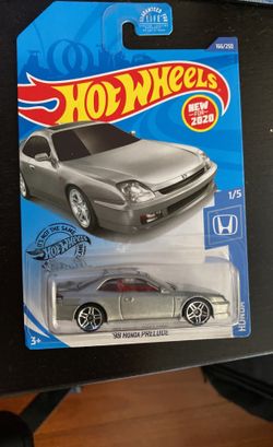 Hot Wheels 1998 Honda Prelude in Silver #166  Brand New 1/64