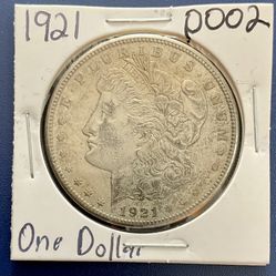 1921 S Morgan Silver Dollar 