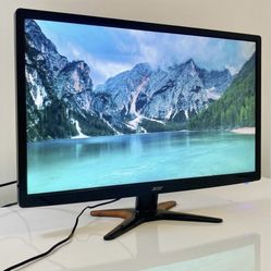 Acer 24” 144Hz LED 1920 x1080p Gaming Monitor With Power Ford And HDMI cable 