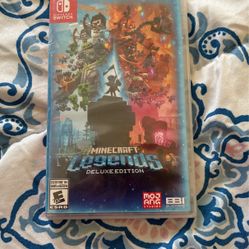 Minecraft Legends Deluxe Edition For Nintendo Switch All Ages 