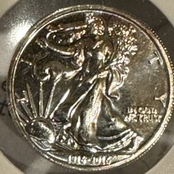 1/10 Silver 100 Year Anniversary Walking Liberty coin .VERY RARE