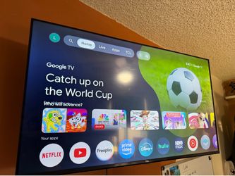 TCL 34 inch tv with remote