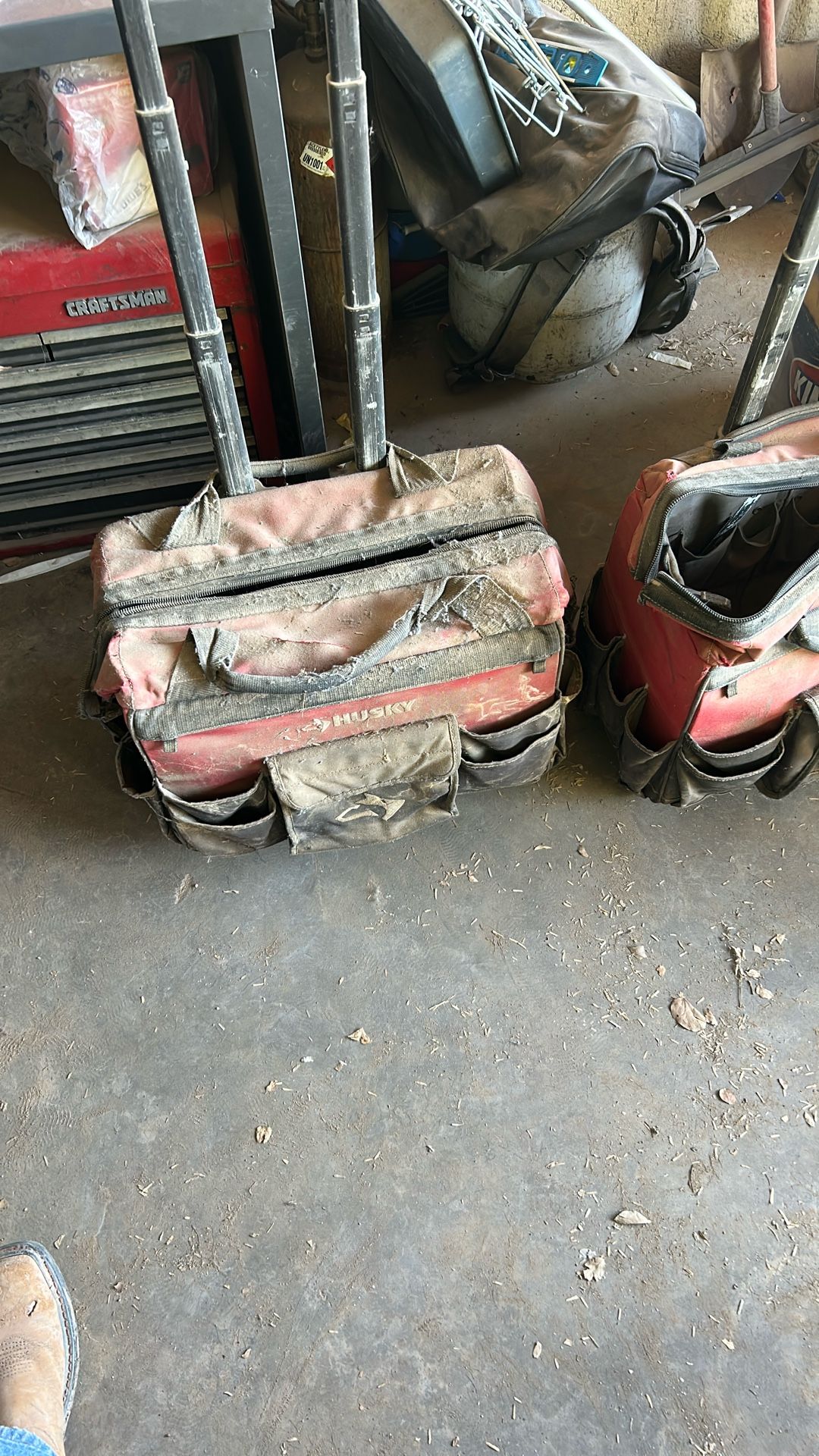 Husky Took Bag