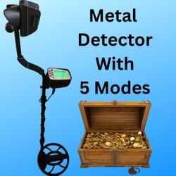 New, DrOtek Metal Detector with a Microphone and Carrying Bag: Highly Accurate for Detecting Gold and Silver