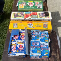 Donruss & Score Baseball And NFL Cards 
