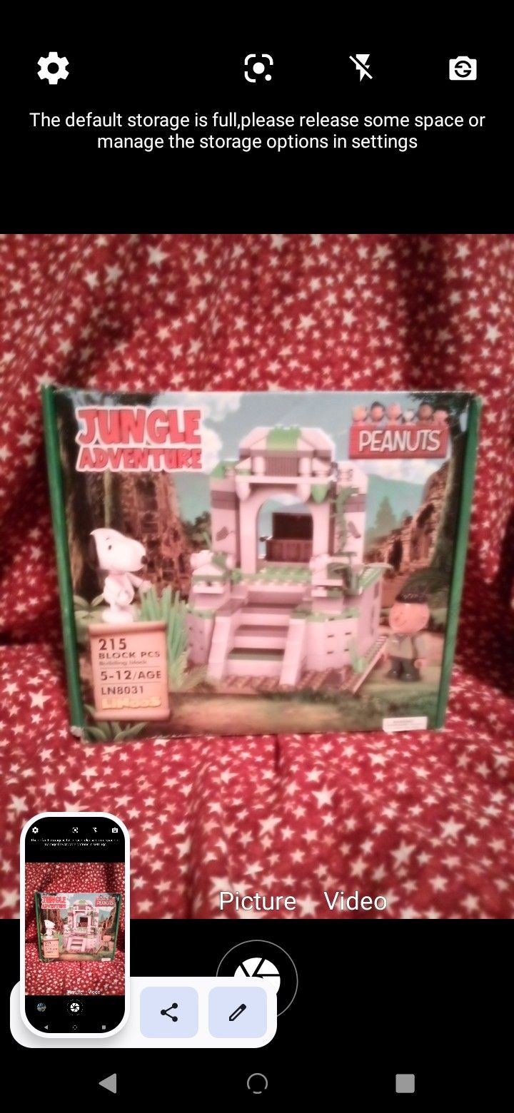 Peanuts Jungle adventure play  Blocks New