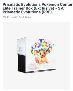 Prismatic Pokemon Center ETB