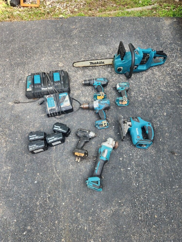 Makita 18v Tools