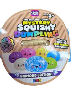 Crazy Fun RMS The Original Viral Mystery Squishy Dumpling Diamond Edition