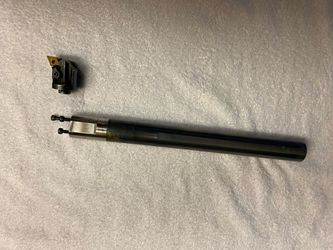 Solid carbide detachable boring bar