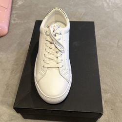 New J. Crew White Leather Saturday Sneaker 9.5
