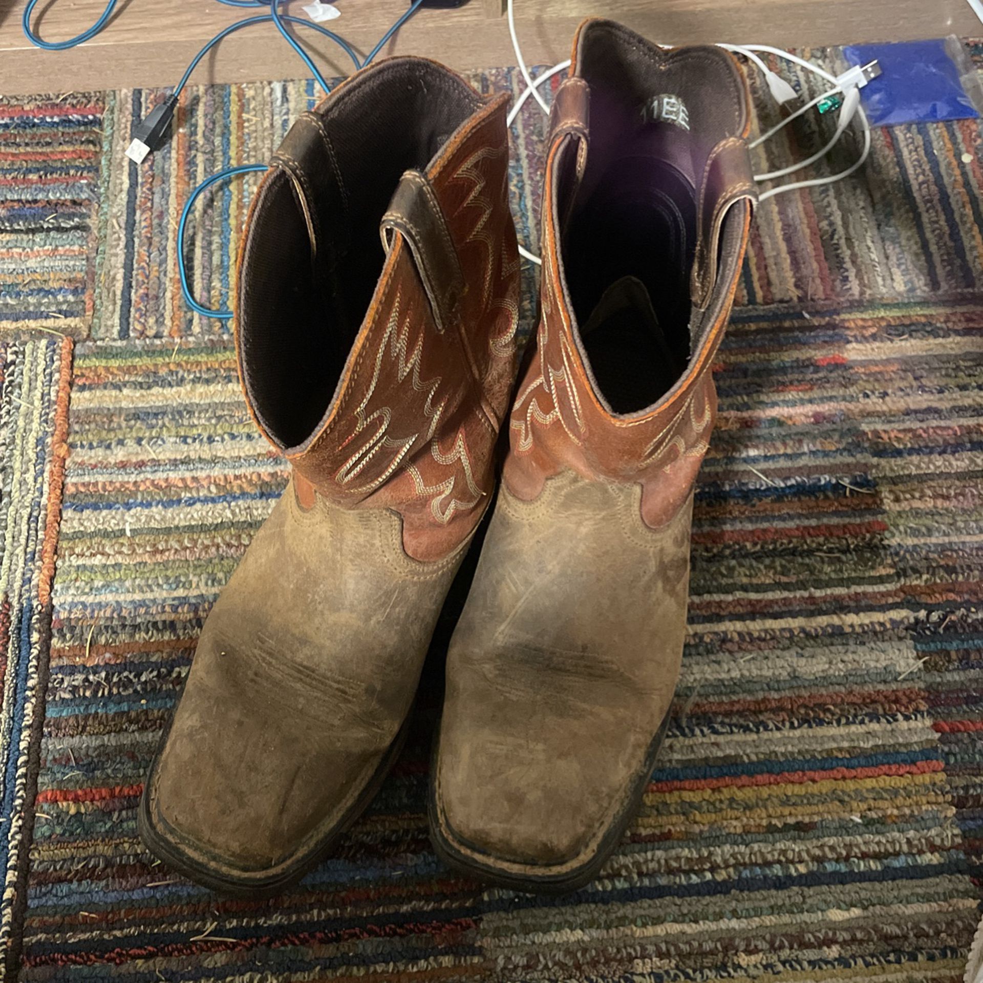 Old Ariat Work Boots 