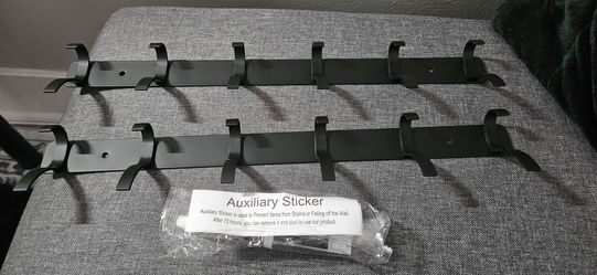 Wall Mounted Coat Rack - 2 Pack