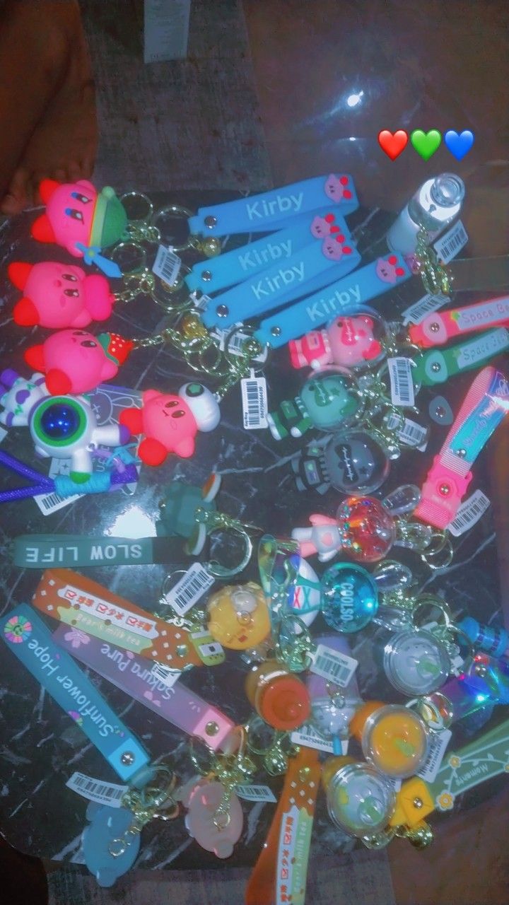 KEYCHAINS AND 3D STICKERS FOR SALE!!!