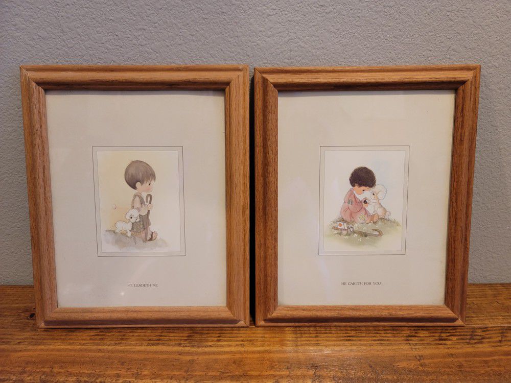 Precious Moments Framed Pictures 
