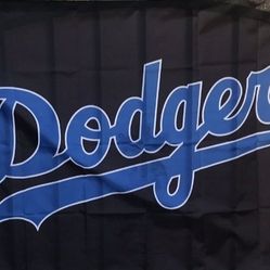 Dodgers Flag 5ftx3ft $20 Firm On Price