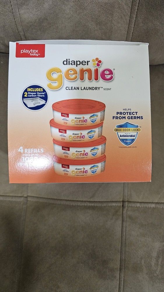 Two Diaper Genie Refill Bags