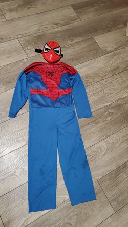 Spiderman costume and mask size 7-8
