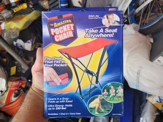 Brand-New In Box "The Amazing Pocket Chair" No Lower Offers Accepted