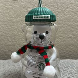 Starbucks Glass Bear 20oz Cup
