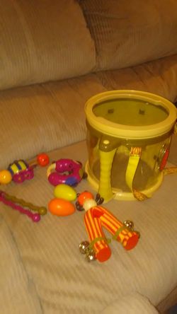 Byou kids drum and music set