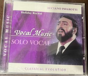 Luciano Pavarotti Holiday Recital CD Classical Evolution Vocal Music 2000