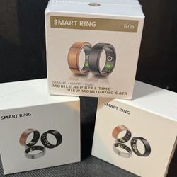 **NEW** SMART RINGS SIZES 9, 10, 12 Silver Tone And Gold Tone $20