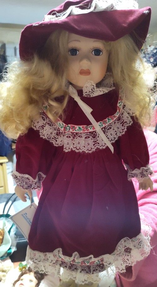 Victorian Porcelain Doll