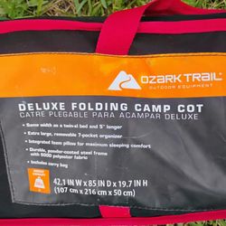 Ozark Trail Deluxe Folding Cot 