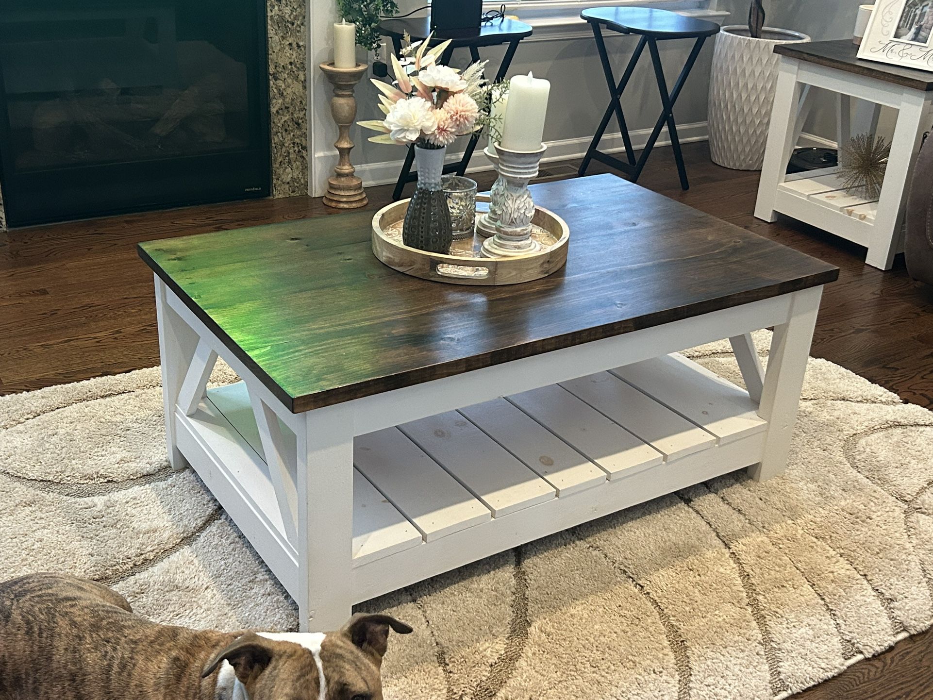 Coffee Table And 2 End Tables 
