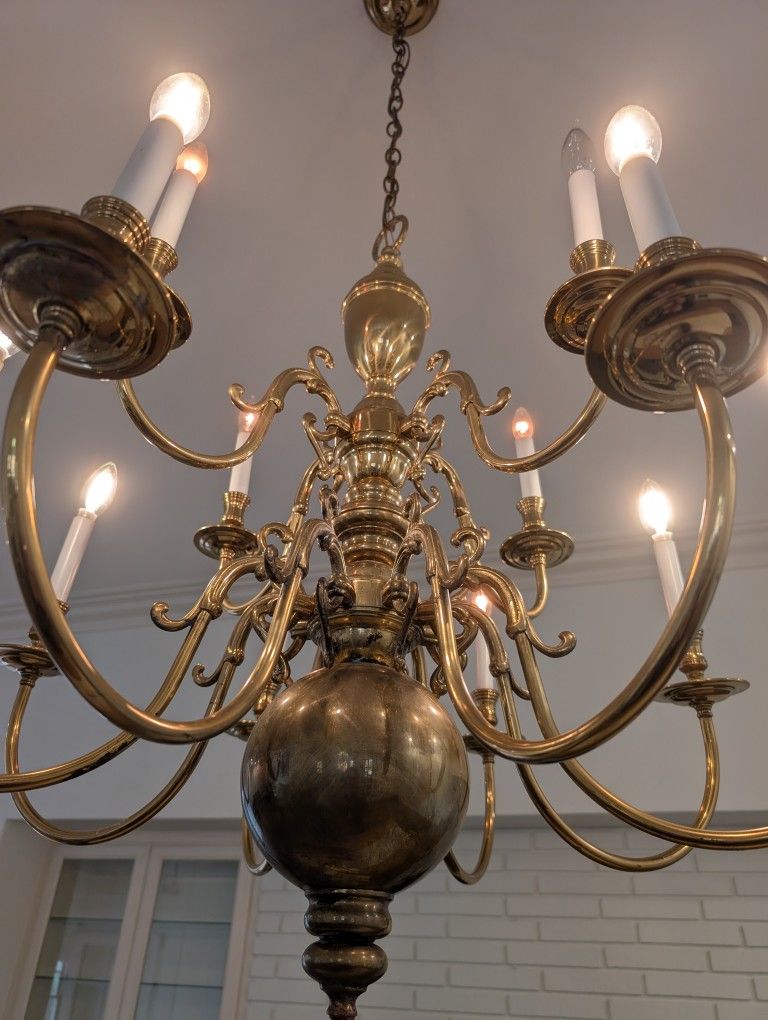 Solid Brass Chandelier