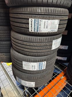 225/45/17 Kumho Majesty 4 New Tires mounted and balanced