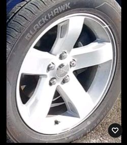2014 Challenger OE Wheel 18x7-1/2 Wide Spoke Natural Dodge