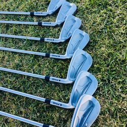 Ping S55 Black Dot Iron Set 4-PW Ping CFS Stiff 