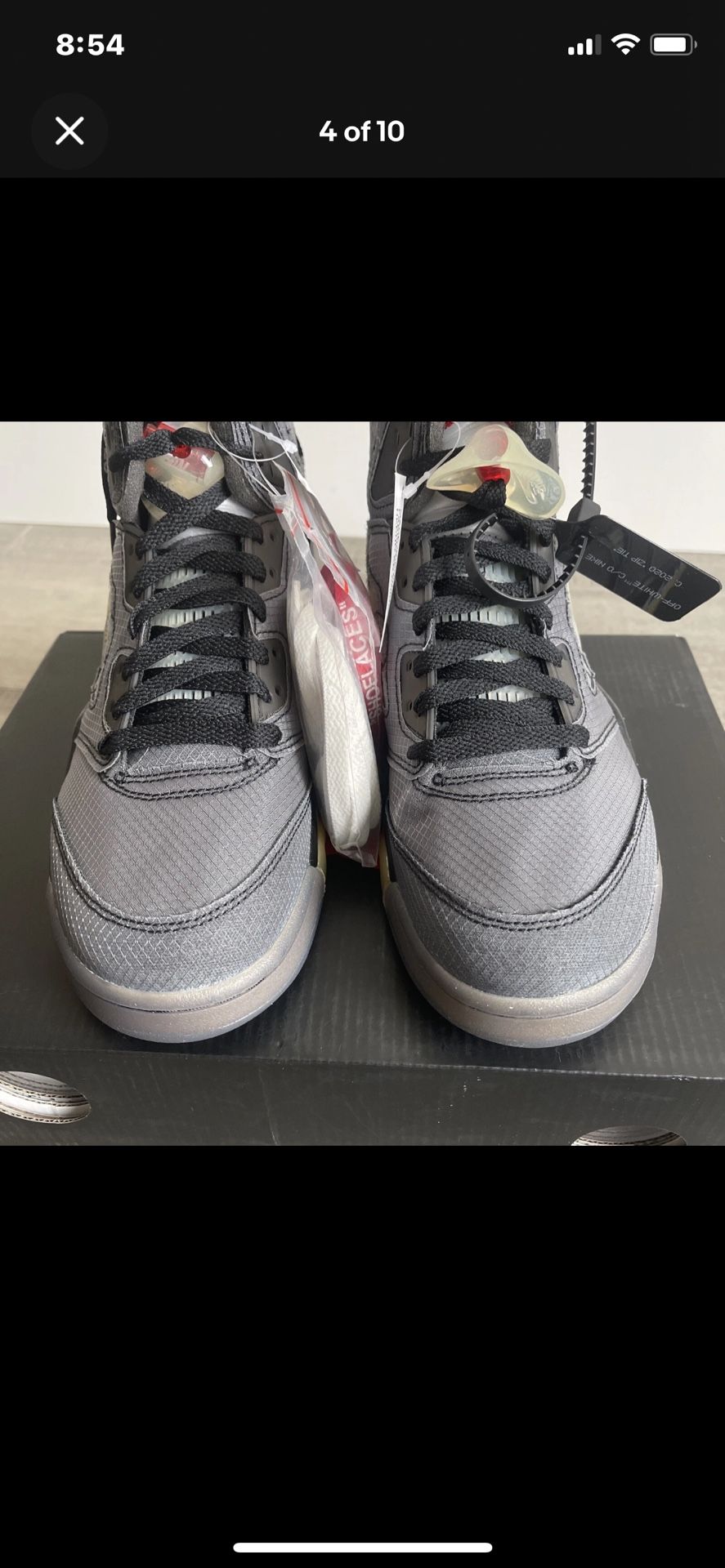Offwhite Jordan 5s