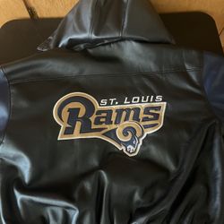St. Louis Rams Leather Jacket 