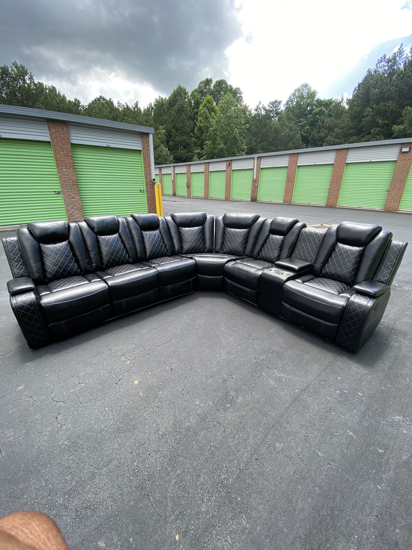 Power Reclining Sectional Sofa